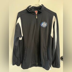 Men’s size medium 2009 NCAA Detroit Final Four Black Full Zip Track Jacket